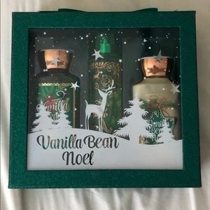 Bath & Body works Vanilla Noel Bean giftset